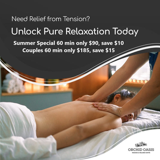 Summer 60 min Massage Specials