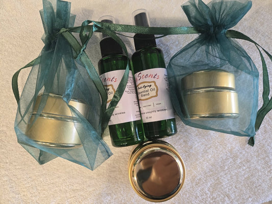 Anti-aging  Blend of essential oils and rejuvenating Cream. Regular $280 now $168